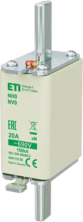 Kép erről: NH0 aM 20A/690V