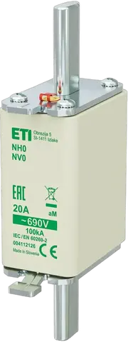 Kép erről: NH0 aM 20A/690V