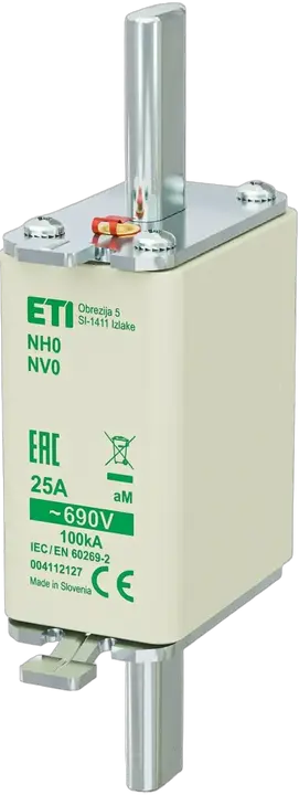 Kép erről: NH0 aM 25A/690V