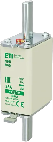 Kép erről: NH0 aM 25A/690V