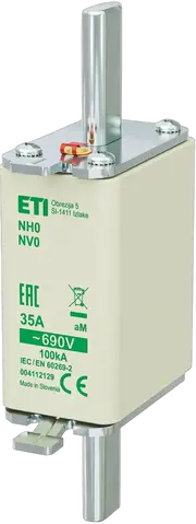 Kép erről: NH0 aM 35A/690V