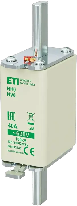 Kép erről: NH0 aM 40A/690V