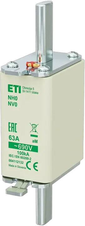 Kép erről: NH0 aM 63A/690V