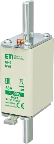 Kép erről: NH0 aM 63A/690V