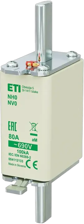 Kép erről: NH0 aM 80A/690V