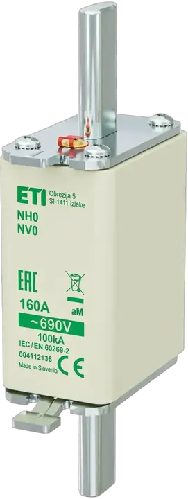 Kép erről: NH0 aM 160A/690V