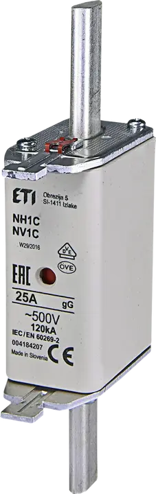 Kép erről: *NH1C gG 40A/500V korr.
