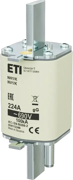 Kép erről: NH1/K gG 224A/690V