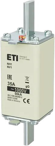 Kép erről: NH1/85 gG 35A/1000V