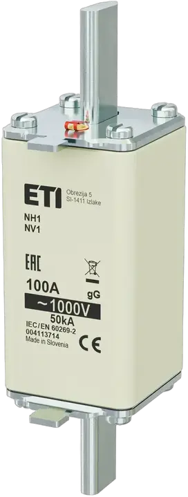 Kép erről: NH1/85 gG 100A/1000V