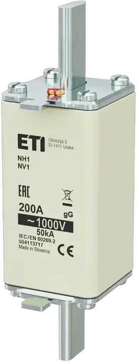Kép erről: NH1/85 gG 200A/1000V