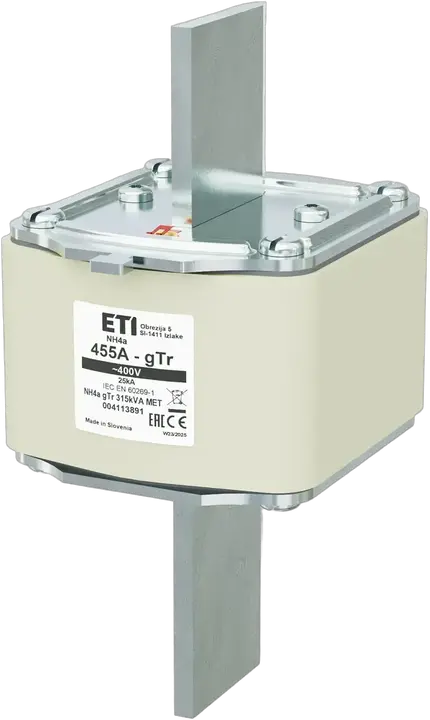 Kép erről: NH4a gTr 455A/400V/315kVA MET