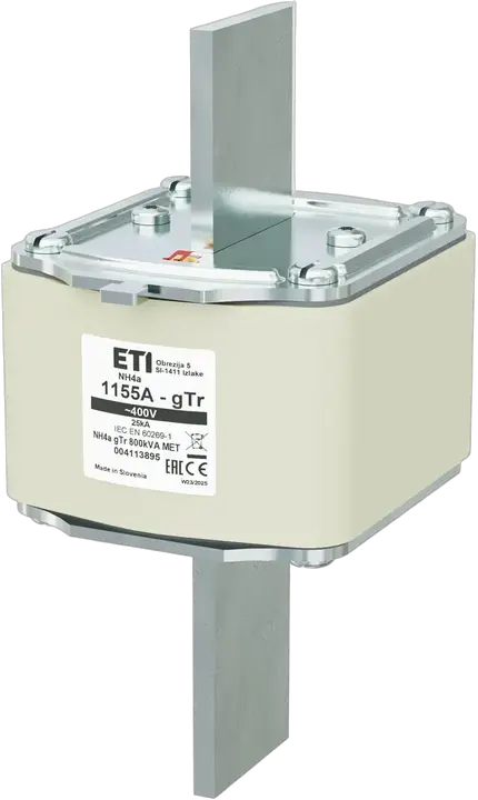 Kép erről: NH4a gTr 1155A/400V/800kVA MET
