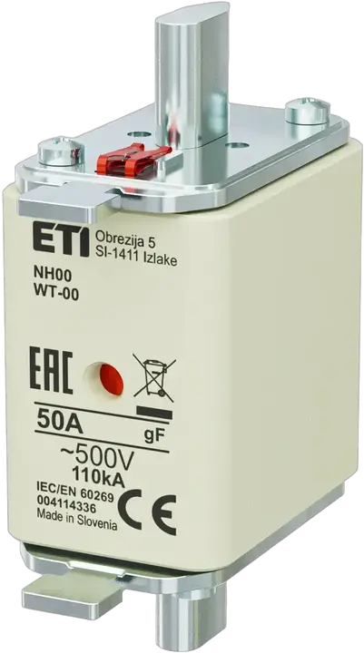 Kép erről: NH00 gF 50A/500V