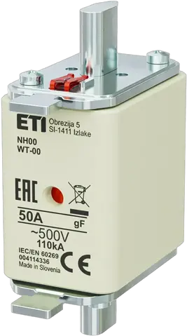Kép erről: NH00 gF 50A/500V