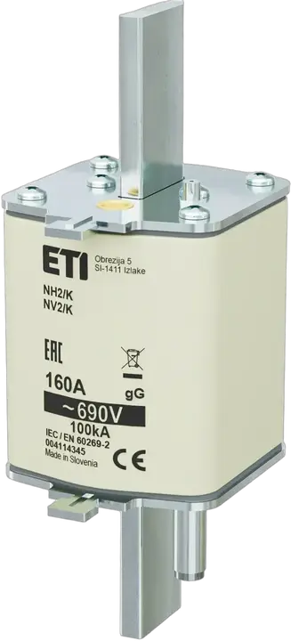 Kép erről: NH2/K gG 160A/690V