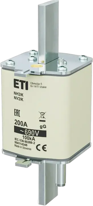 Kép erről: NH2/K gG 200A/690V