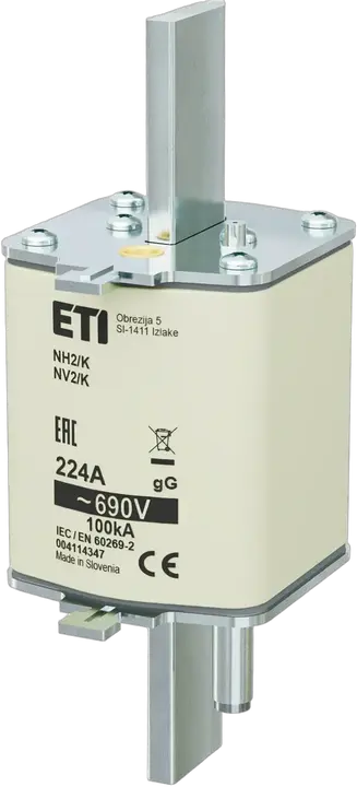 Kép erről: NH2/K gG 224A/690V