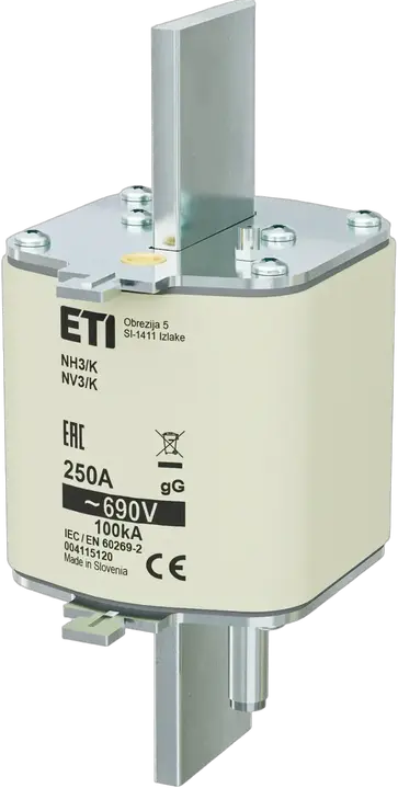 Kép erről: NH3/K gG 250A/690V