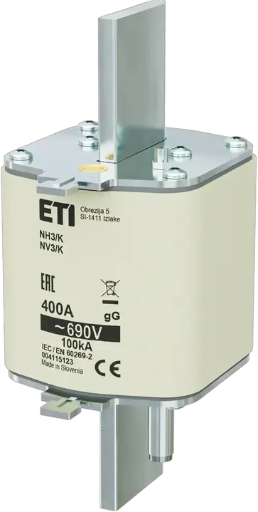Kép erről: NH3/K gG 400A/690V