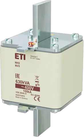 Kép erről: NH3 gTr 909A/400V/630kVA