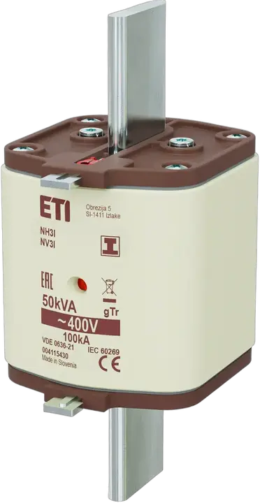 Kép erről: NH3/I gTr 72A/400V/50kVA