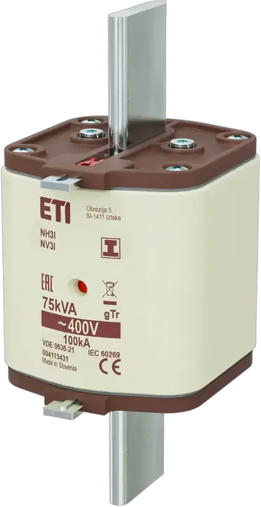 Kép erről: NH3/I gTr 108A/400V/75kVA