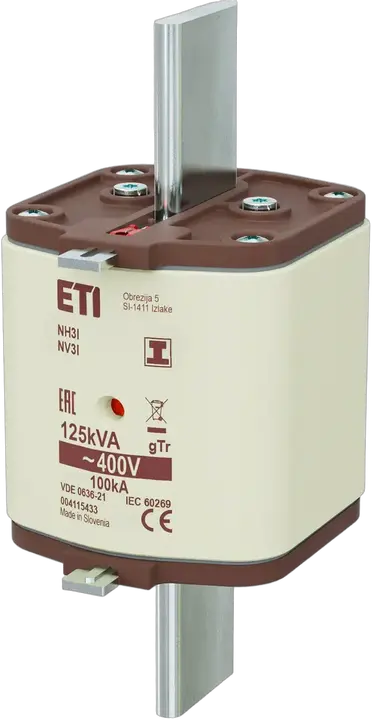 Kép erről: NH3/I gTr 180A/400V/125kVA