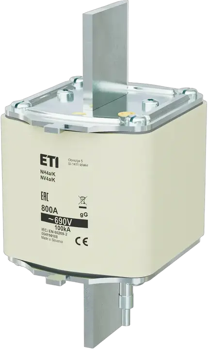 Kép erről: NH4a/K gG 800A/690V