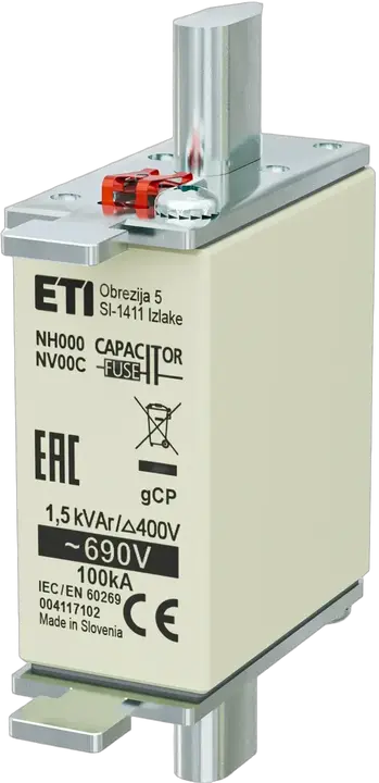 Kép erről: NH000 gCP 1,5kVAr/690V