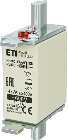 Kép erről: NH000 gCP 4kVAr/690V