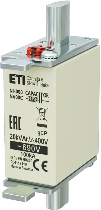 Kép erről: NH000 gCP 20kVAr/690V