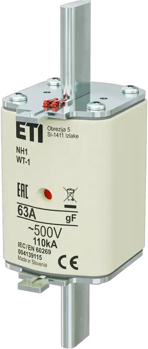 Kép erről: NH1 gF 63A/500V