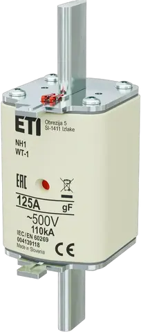 NH1 gF 125A/500V