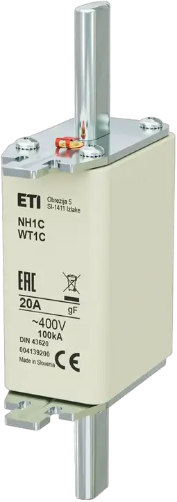 Kép erről: NH1C gF 20A/400V