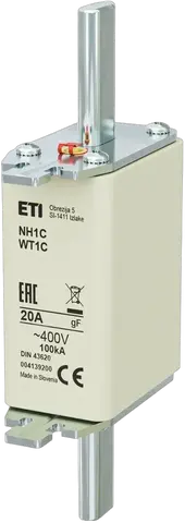 Kép erről: NH1C gF 20A/400V