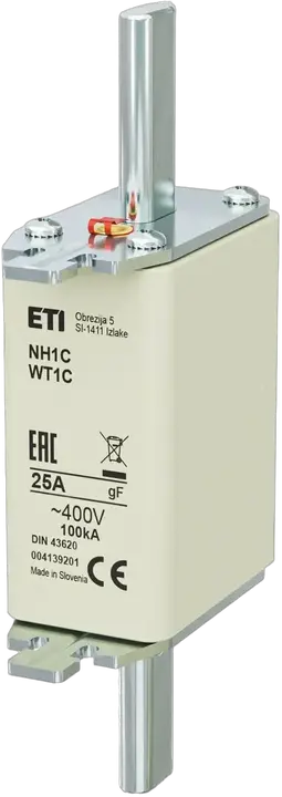 Kép erről: NH1C gF 25A/400V