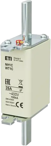 NH1C gF 25A/400V