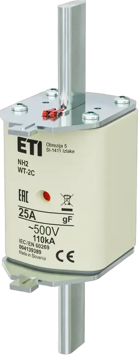 Kép erről: NH2C gF 25A/500V