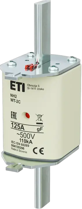 Kép erről: NH2C gF 125A/500V