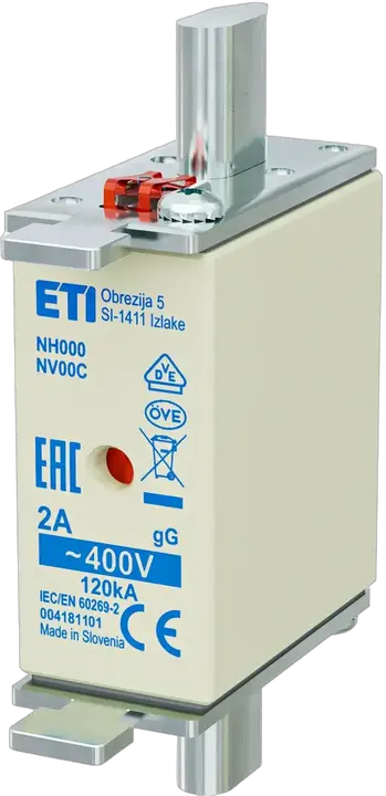 Kép erről: NH000 gG 2A/400V