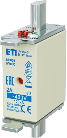 NH000 gG 2A/400V