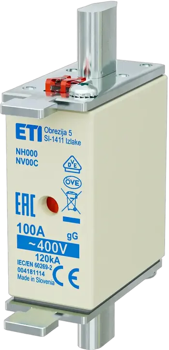 Kép erről: NH000 gG 100A/400V