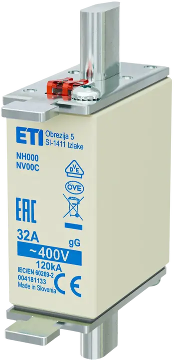Kép erről: *NH000 gG 32A/400V korr.