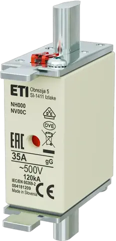 NH000 gG 35A/500V