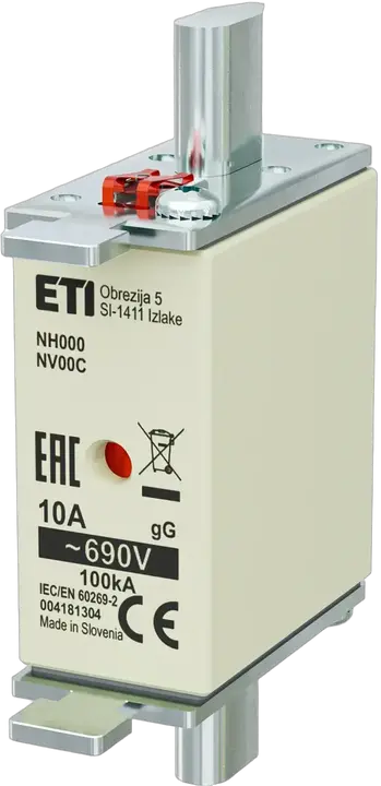 Kép erről: NH000 gG 10A/690V