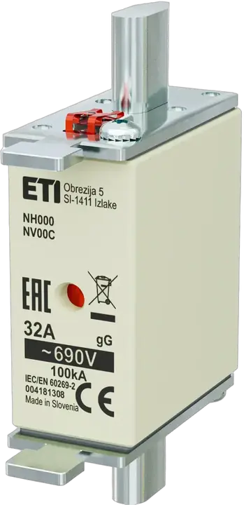 Kép erről: NH000 gG 32A/690V