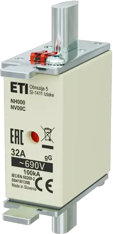 NH000 gG 32A/690V