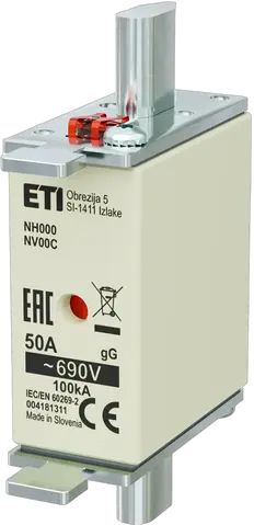 NH000 gG 50A/690V