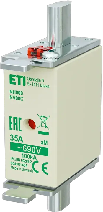 Kép erről: NH000 aM 35A/690V